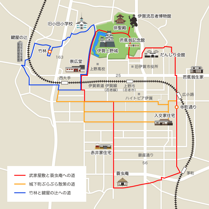 城下町地図